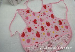 嬰幼兒棉質圍兜批發 2元親民價格，防污防水實用之選